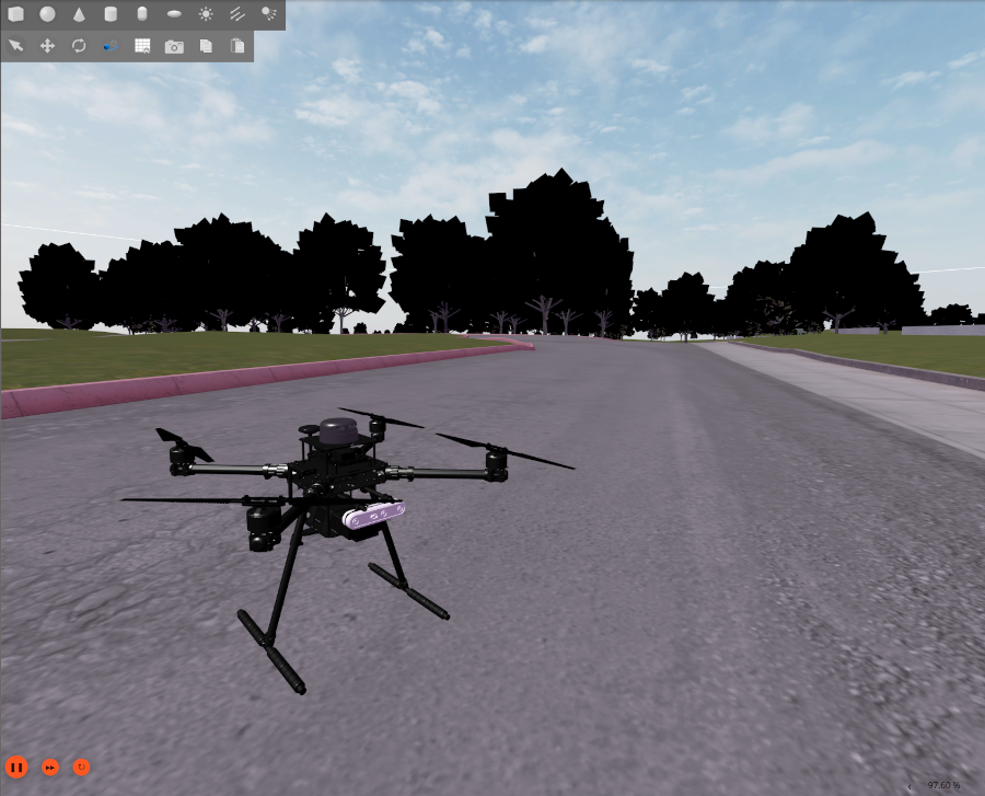UAV Simulation for Semantic Mapping and Human Detection